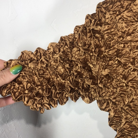 NWT West Loop gold popcorn top size one size - Picture 4 of 11